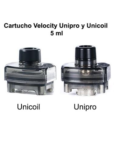 Cartucho Velocity Unipro y Unicoil 5 ml - Pack de 2 Cartuchos