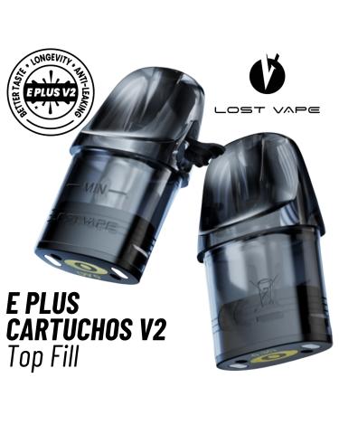 Cartuchos E Plus | V2 | 2ml (3pcs) Lost Vape