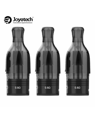 Cartuchos eRoll Nano 0.8/1.0Ω 2ml (3uds) - Joyetech