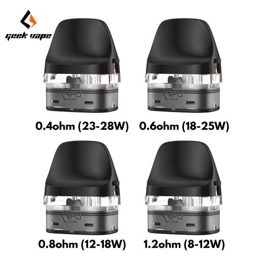 Cartuchos Geekvape J Series (2 uds) (0.4 / 0.6 / 0.8 / 1.2 Ohms) para Digi Pro y Digi Max