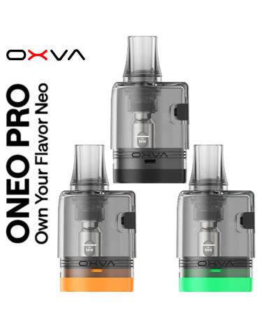 Cartuchos ONEO PRO 2ml OXVA  | Pack de 3 Cartuchos