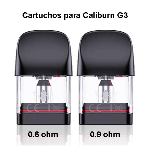 Cartuchos para Caliburn G3 2ml (4pcs) - Uwell