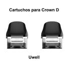 Cartuchos para Crown D (2pcs) - Uwell