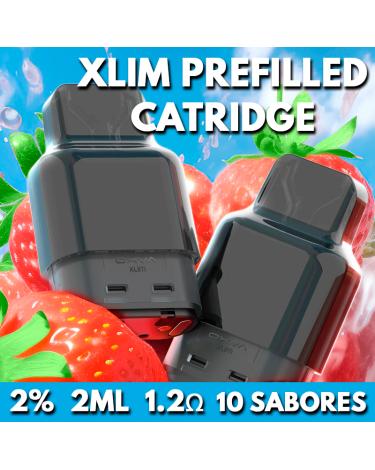 Cartuchos Precargado para XLIM de Oxva (Pack de 3 Cartuchos)