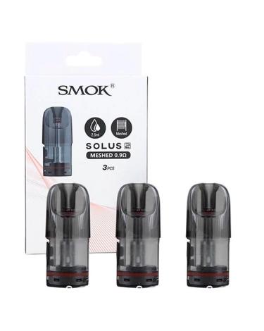 Cartuchos Solus 2 y Solus - Meshed 0.9Ω (3pcs) - Smoktech