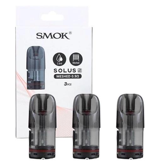 Cartuchos Solus 2 y Solus - Meshed 0.9Ω (3pcs) - Smoktech