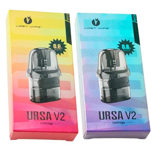 Cartuchos Ursa V2 2.0 (3pcs) - Lost Vape