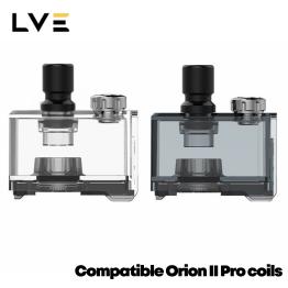 Cartuchos vacíos para Orion II Pro (2 uds) LVE