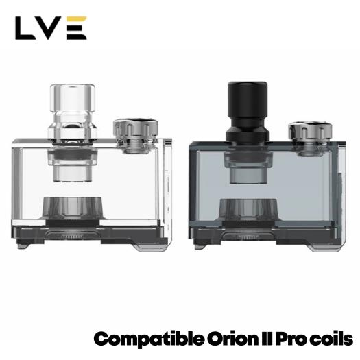Cartuchos vacíos para Orion II Pro (2 uds) LVE
