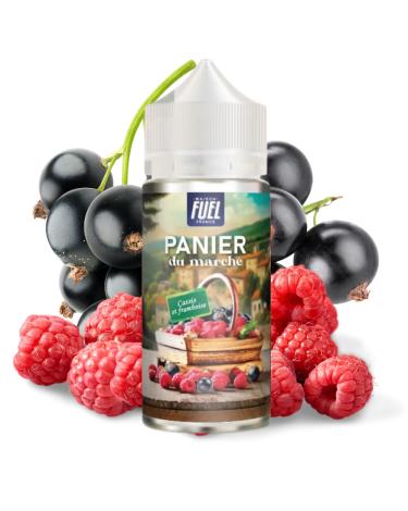 Cassis Framboise 100ml + NIcokits - Panier by Maison Fuel