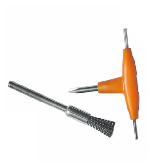 Cepillo Limpieza Resistencias + Destornillador