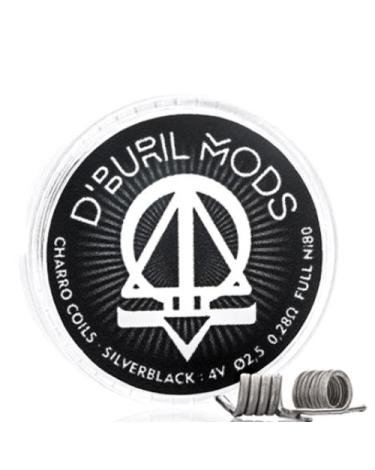 Charro Coils Silverblack D’Buril & Charro (Pack 2)