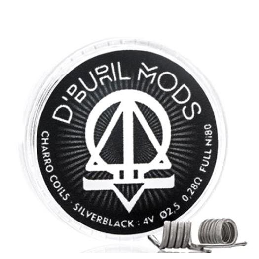 Charro Coils Silverblack D’Buril & Charro (Pack 2) Charro Coils Silverblack D’Buril & Charro (Pack 2)