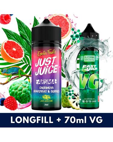 Cherimoya Grapefruit Berries 24ml/120 (Longfill) Just Juice + 70ml VG Fast