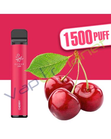CHERRY Elf Bar 1500 4,8ml Pod System - Desechable - SIN NICOTINA