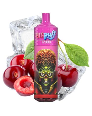 Cherry Ice 12000 Puffs - Big Puff (SIN NICOTINA)