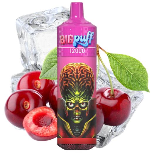 Cherry Ice 12000 Puffs - Big Puff (SIN NICOTINA)