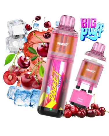 Cherry Ice Juice Rocket 32000 Puff | 2ml + 10ml + 10ml | Big Puff