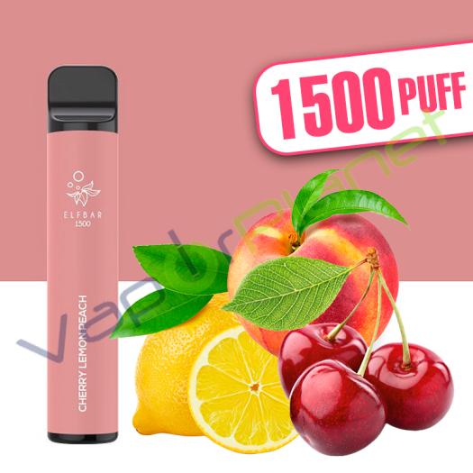 CHERRY LEMON PEACH Elf Bar 1500 4,8ml Pod System - Desechable - SIN NICOTINA