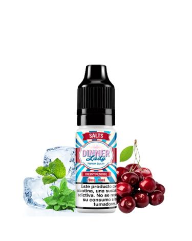 CHERRY MENTHOL - DINNER LADY SALT 10 ml - Líquido con SALES DE NICOTINA