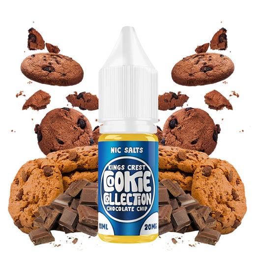 Chocolate Chip 10ml - Kings Crest Salts - Líquido con SALES DE NICOTINA Chocolate Chip 10ml - Kings Crest Salts - Líquido con SALES DE NICOTINA