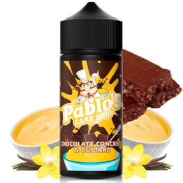 Chocolate Concrete and Custard By Pablo's Cake Shop 100ml + 2 Nicokits