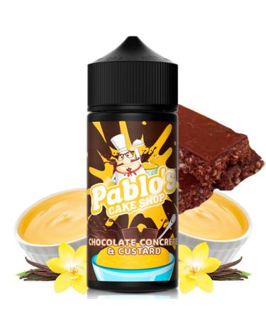 Chocolate Concrete and Custard By Pablo's Cake Shop 100ml + 2 Nicokits