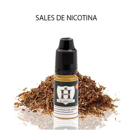 CHURDINAS Herrera Sales de nicotina 10 ml - 06 mg- 12 mg y 20 mg - Líquido con SALES DE NICOTINA