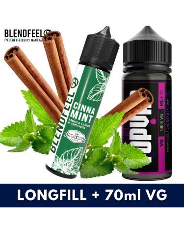 Cinna Mint 20ml/60 (Longfill) Blendfeel Pianeta Menta + 70ml VG