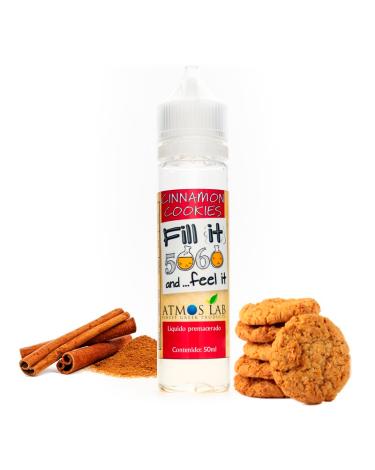→ CINNAMON COOKIES Atmos Lab 50ml + Nicokit Gratis