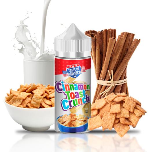 CINNAMON TOAST CRUNCH Taste Of America 100ml + Nicokits