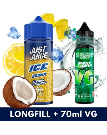 Citron Coconut 24ml/120 (Longfill) Just Juice + 70ml VG Fast