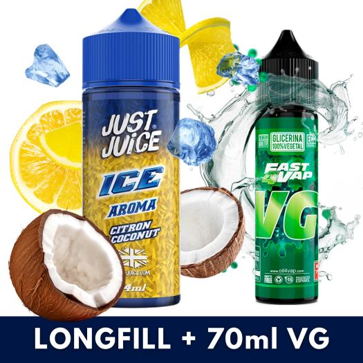 Citron Coconut 24ml/120 (Longfill) Just Juice + 70ml VG Fast