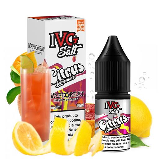 CITRUS LEMONADE 10 ml - I VG - Líquido con SALES DE NICOTINA