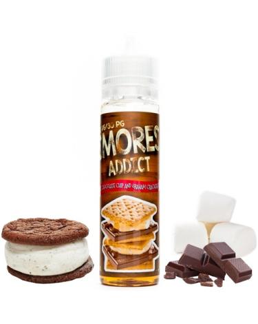 Classic Chocolate Chip and Graham Crackers Smore 50ml + Nicokits gratis - Smores Addict