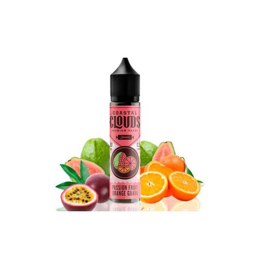 COASTAL CLOUDS PASSION FRUIT ORANGE GUAVA 50ml + Nicokit Gratis