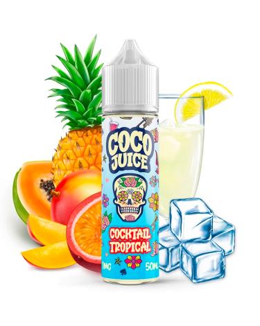 COCKTAIL TROPICAL Coco Juice 50ml + Nicokit Gratis