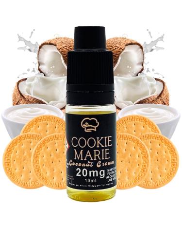 Coconut Cream 10ml - Cookie Marie - Líquido con SALES DE NICOTINA