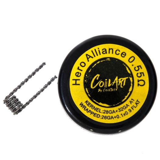 Coils Hero Alliance 0.55ohm - 10 Uds - COILART