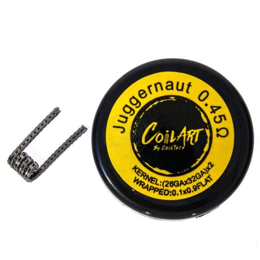 Coils Juggernaut 0.45ohm - 10 Uds - COILART