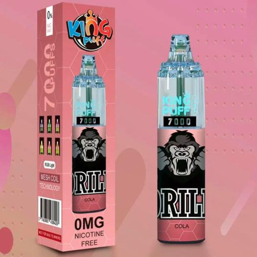 COLA 7000 puffs - KING PUFF v2 - SIN NICOTINA