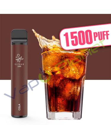 COLA Elf Bar 1500 4,8ml Pod System - Desechable - SIN NICOTINA