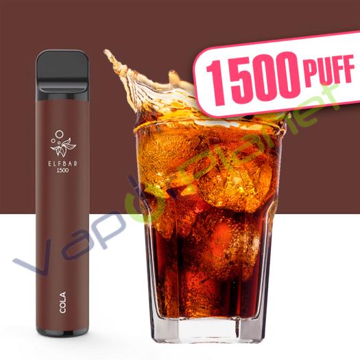 COLA Elf Bar 1500 4,8ml Pod System - Desechable - SIN NICOTINA
