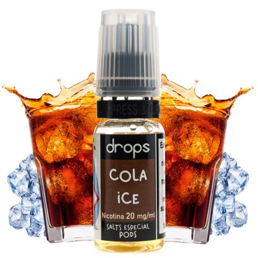 COLA ICE 10 ml Drops - SALES DE NICOTINA COLA ICE 10 ml Drops - SALES DE NICOTINA