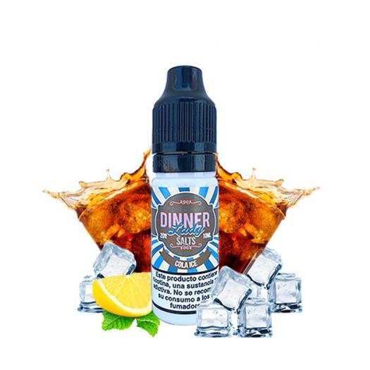 COLA ICE - DINNER LADY SALT 10 ml - 20 mg - Líquido con SALES DE NICOTINA COLA ICE - DINNER LADY SALT 10 ml - 20 mg - Líquido con SALES DE NICOTINA