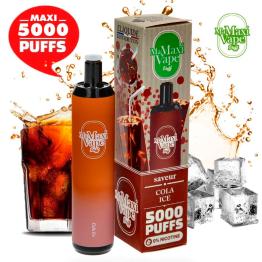 COLA ICE Ma Maxi vape 5000 puffs SIN NICOTINA