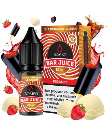 Cola Strawberry Ice Cream 10ml - Bombo Bar Juice