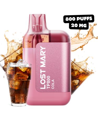 Cola TP800 Lost Mary by ElfBar | 20mg 800 Puffs |