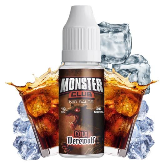 Cola Werewolf 10ml - Monster Club Nic Salts 10mg