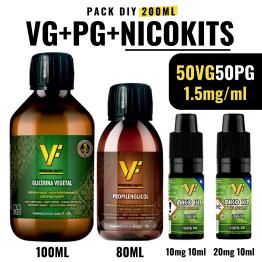 Combo Pack | 200ml 1.5mg | 50VG/50PG VapFip